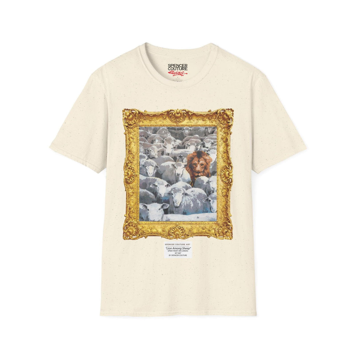 Lion Among Sheep Artist T-Shirt - Spencer Couture