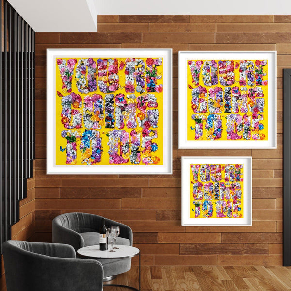 Live Now! - Limited Edition Street Art Print by Spencer Couture