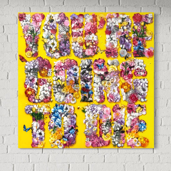 Live Now! - Limited Edition Street Art Print by Spencer Couture
