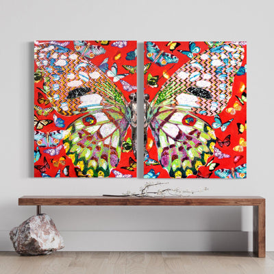 Mariposa -Two Piece Giclée Set Print - Spencer Couture