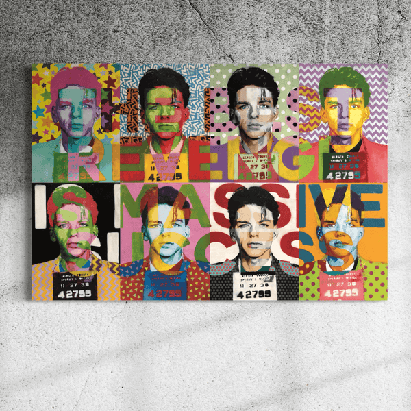 Massive Success is the Best Revenge-Limited Edition Street Art Print by Spencer Couture