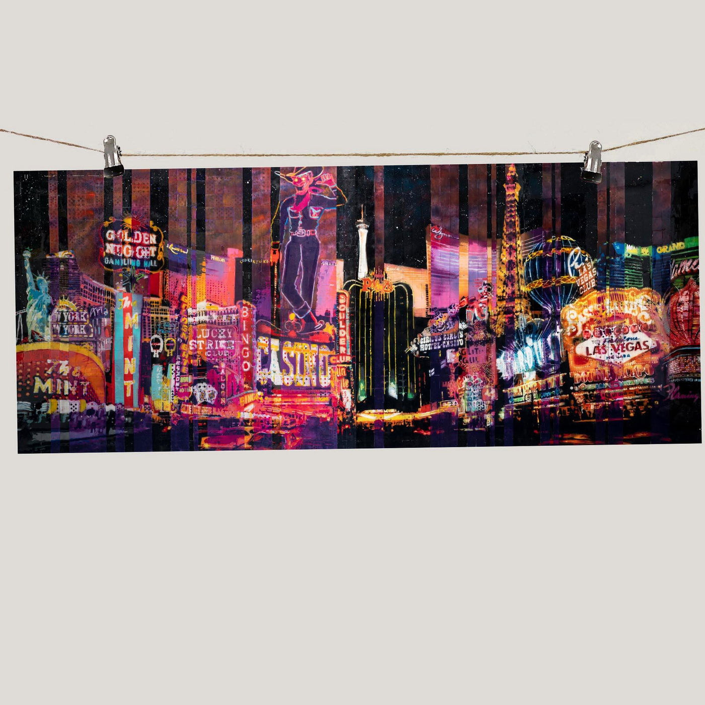 Neon Vegas-Giclée Print - Spencer Couture