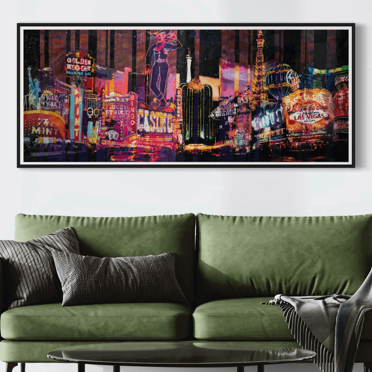 Neon Vegas-Giclée Print - Spencer Couture