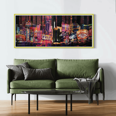 Neon Vegas-Giclée Print - Spencer Couture