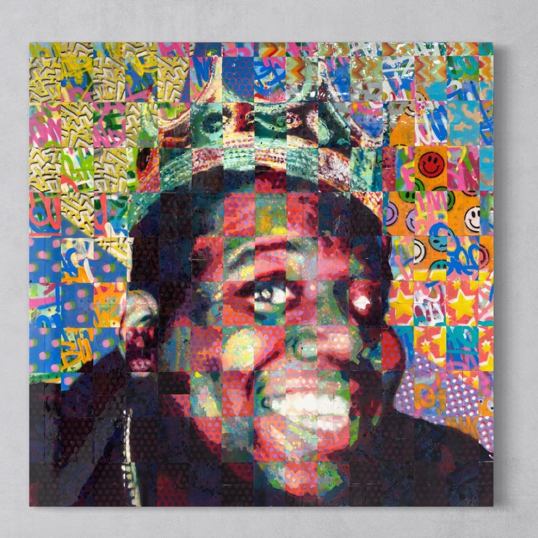Notorious S.M.I.L.E Limited Edition Giclée Print - Spencer Couture