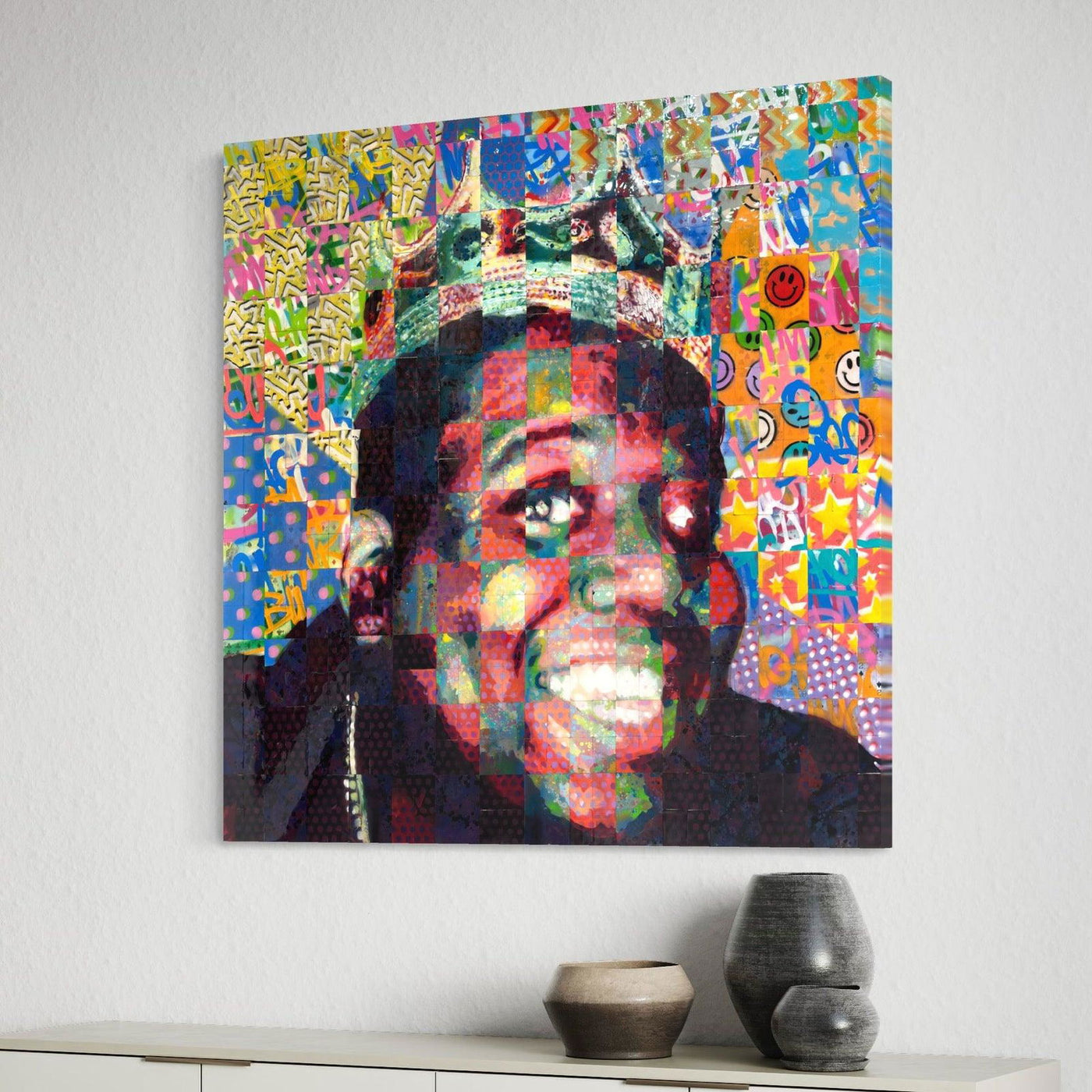 Notorious S.M.I.L.E Limited Edition Giclée Print - Spencer Couture