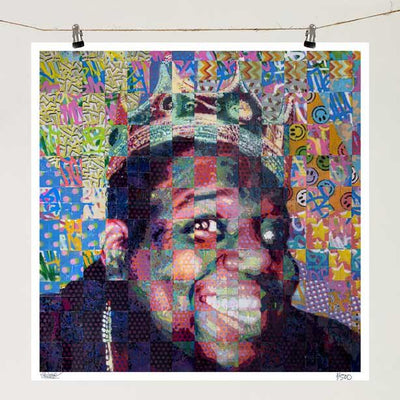 Notorious S.M.I.L.E Limited Edition Giclée Print - Spencer Couture