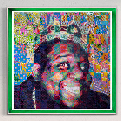 Notorious S.M.I.L.E Limited Edition Giclée Print - Spencer Couture