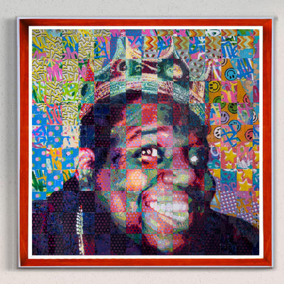 Notorious S.M.I.L.E Limited Edition Giclée Print - Spencer Couture