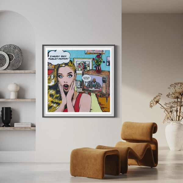 Oh Corona- Limited Edition Street Art Print by Spencer Couture