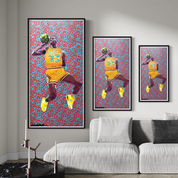 Patterned Flight - Limited Edition Street Art Print by Spencer Couture