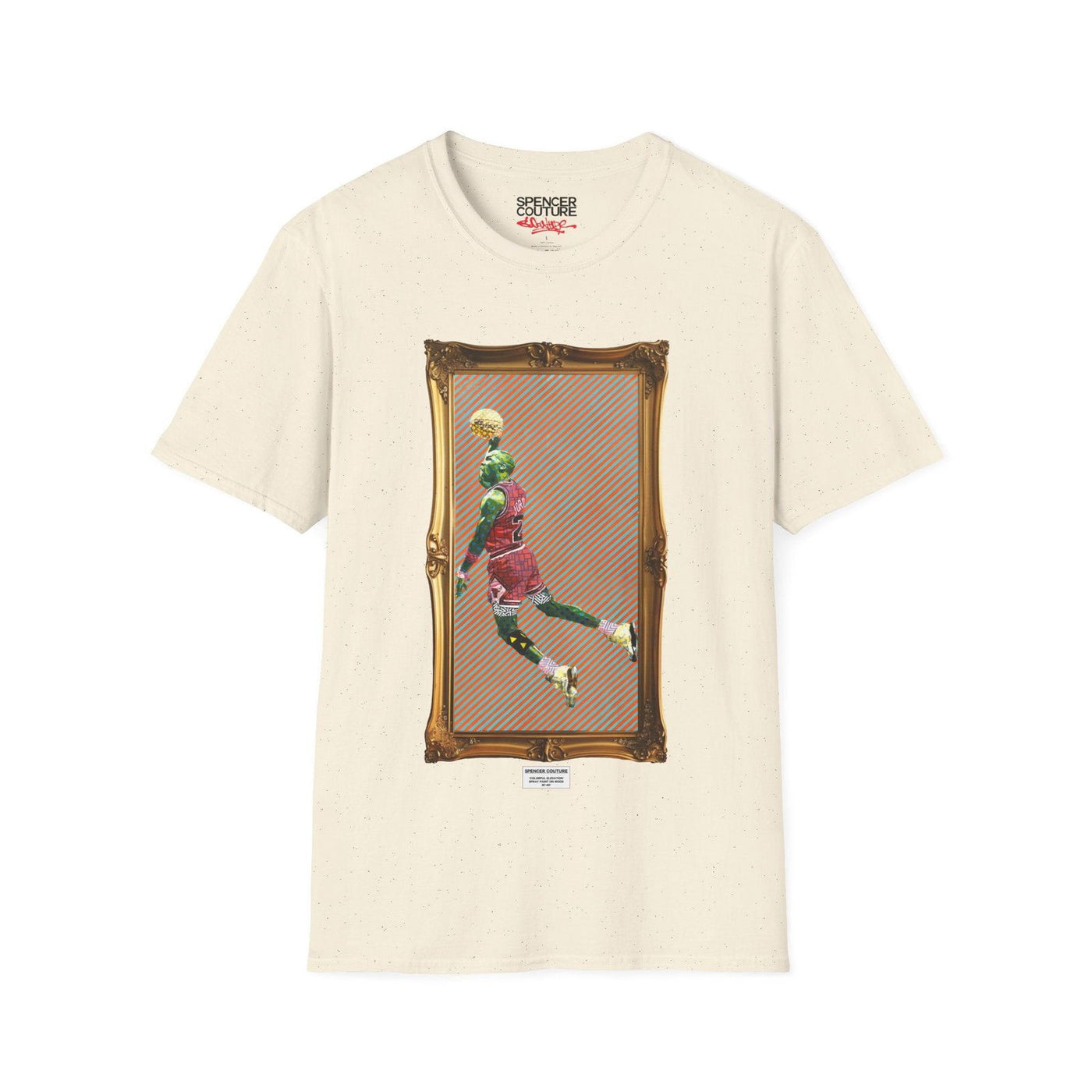 Patterned Flight Artist T-Shirt - Spencer Couture