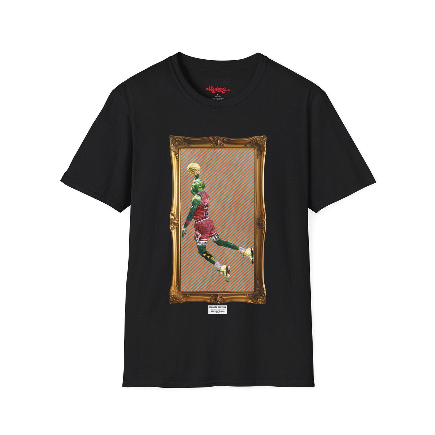 Patterned Flight Artist T-Shirt - Spencer Couture