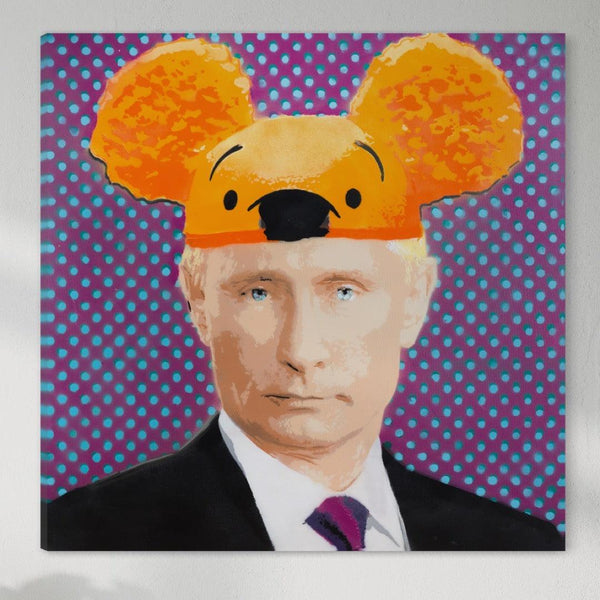 Pooh-Tin- Limited Edition Street Art Print by Spencer Couture