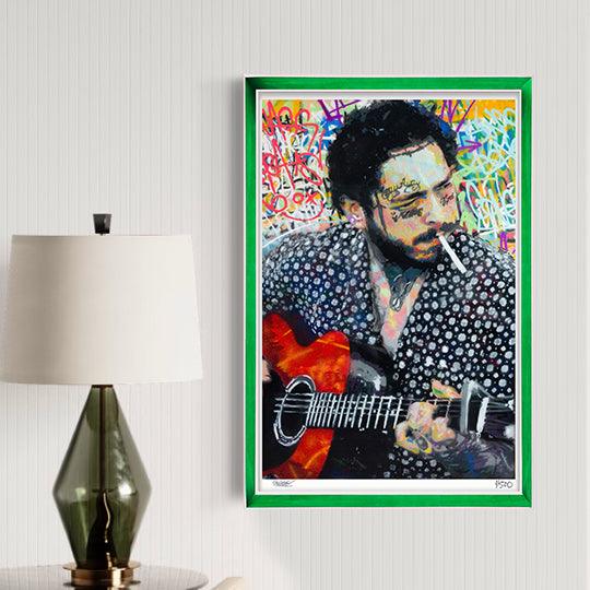 Post Malone - Giclée Print - Spencer Couture