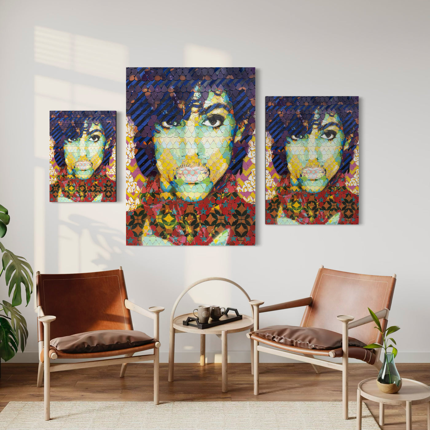 Picks of Prince - Limited Edition Street Art Print by Spencer Couture