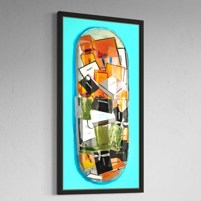 Shopping Addict Vice Pill- Limited Edition Street Art Print by Spencer Couture
