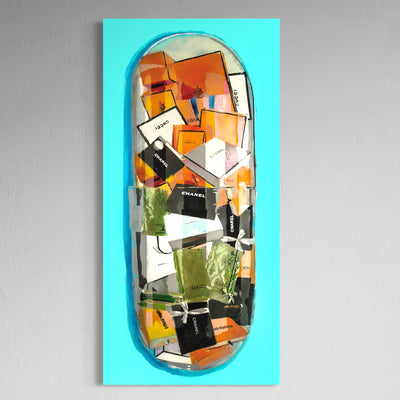 Shopping Addict Vice Pill- Limited Edition Street Art Print by Spencer Couture