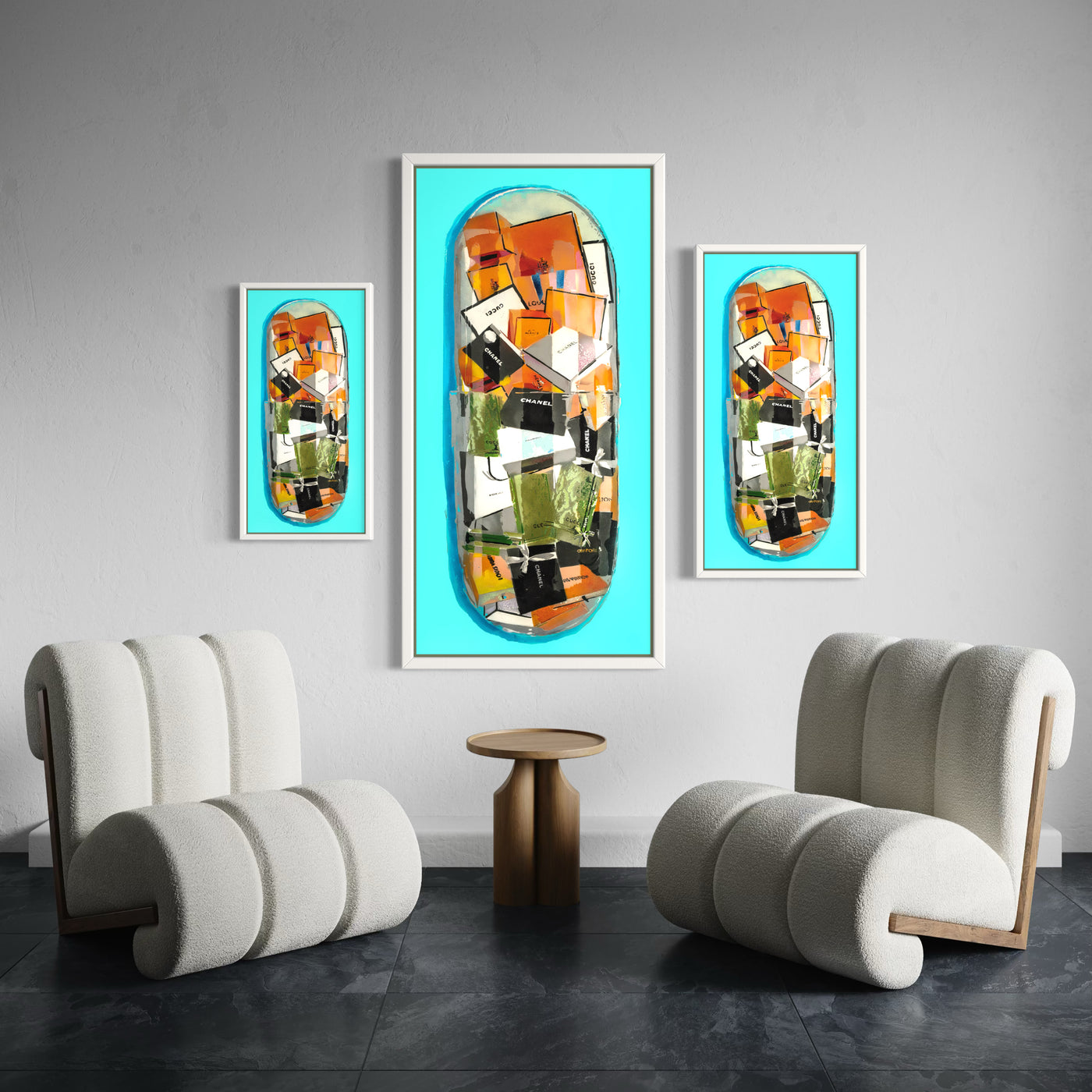 Shopping Addict Vice Pill- Limited Edition Street Art Print by Spencer Couture