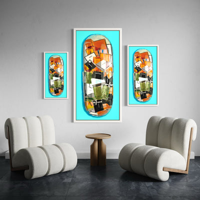 Shopping Addict Vice Pill- Limited Edition Street Art Print by Spencer Couture
