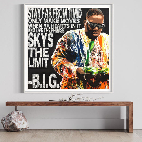 Sky's the Limit-Limited Edition Street Art Print by Spencer Couture