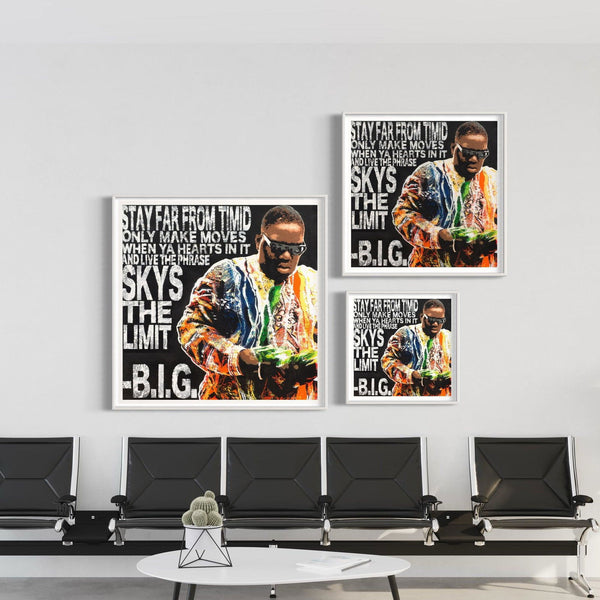 Sky's the Limit-Limited Edition Street Art Print by Spencer Couture