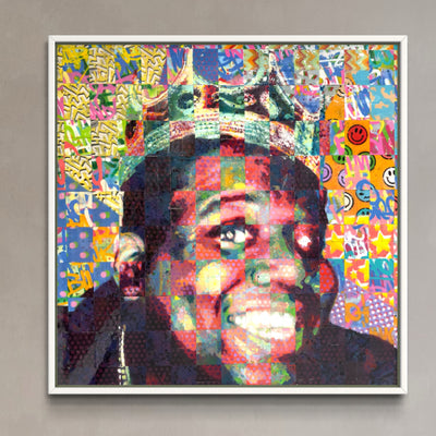 Notorious S.M.I.L.E - Limited Edition Street Art Print by Spencer Couture