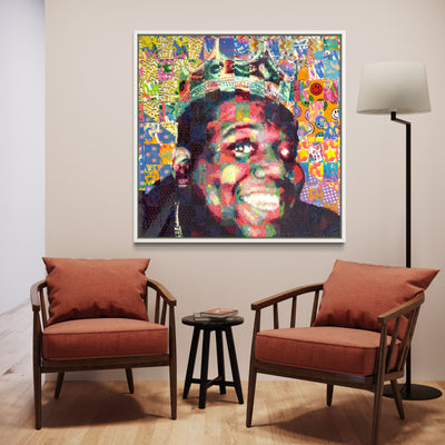 Notorious S.M.I.L.E - Limited Edition Street Art Print by Spencer Couture