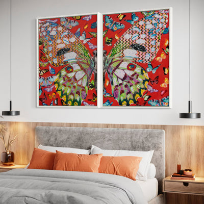Mariposa -Two Piece - Limited Edition Street Art Print by Spencer Couture