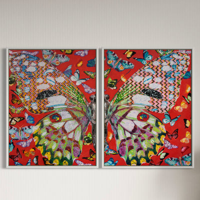 Mariposa -Two Piece - Limited Edition Street Art Print by Spencer Couture