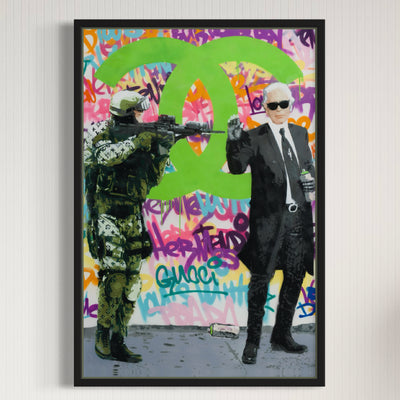 Chill Louis - Limited Edition Street Art Print by Spencer Couture