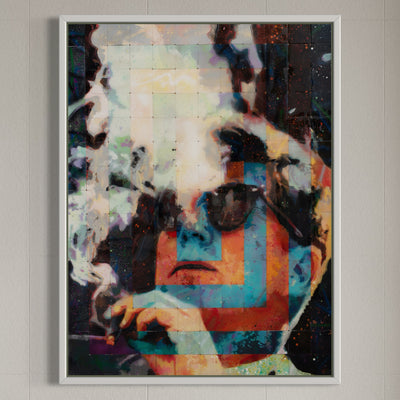 JFK Up In Smoke - Limited Edition Street Art Print by Spencer Couture