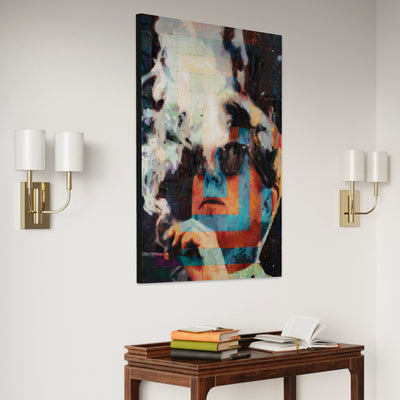 JFK Up In Smoke - Limited Edition Street Art Print by Spencer Couture