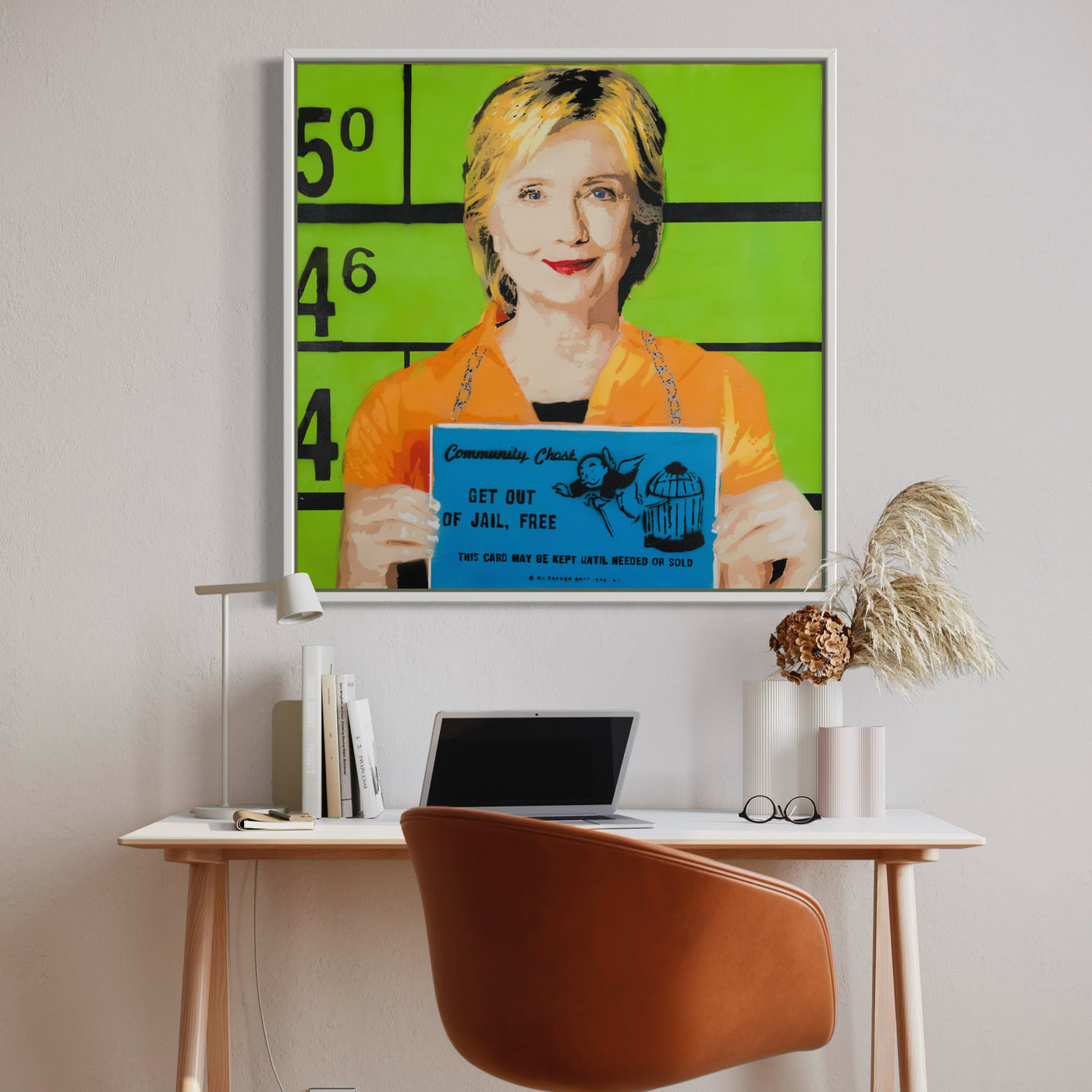Hillary - Limited Edition Street Art Print by Spencer Couture