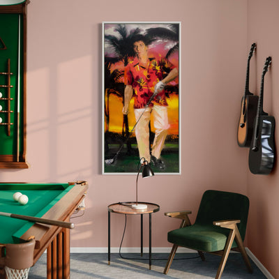 Golf Over Gun's - Limited Edition Street Art Print by Spencer Couture