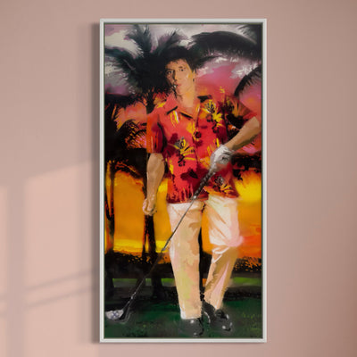 Golf Over Gun's - Limited Edition Street Art Print by Spencer Couture