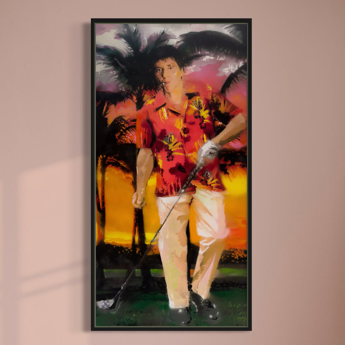 Golf Over Gun's - Limited Edition Street Art Print by Spencer Couture