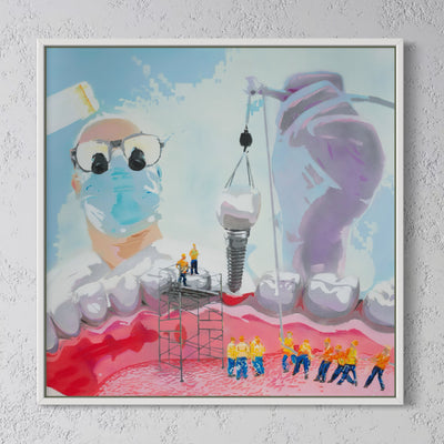 Dental Implant - Limited Edition Street Art Print by Spencer Couture