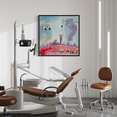 Dental Implant - Limited Edition Street Art Print by Spencer Couture