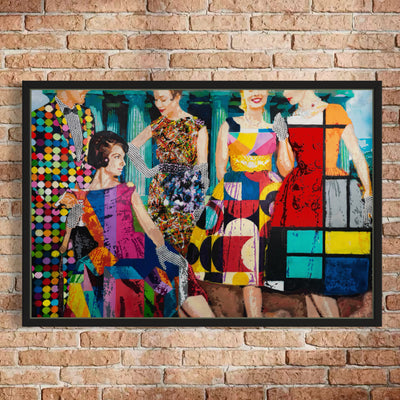 Cocktail Party - Limited Edition Street Art Print by Spencer Couture