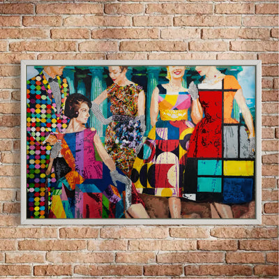 Cocktail Party - Limited Edition Street Art Print by Spencer Couture
