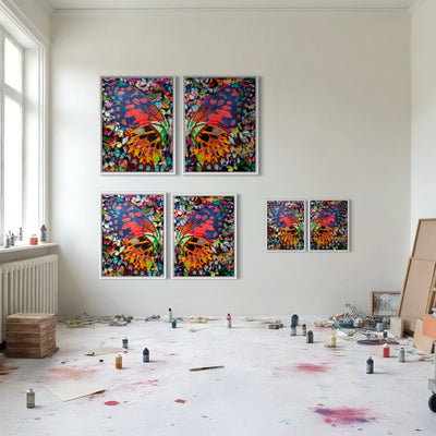 Bella-Two Piece - Limited Edition Street Art Print by Spencer Couture