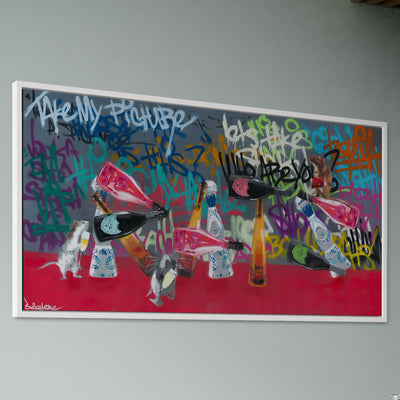 Bottle Rats - Limited Edition Street Art Print by Spencer Couture