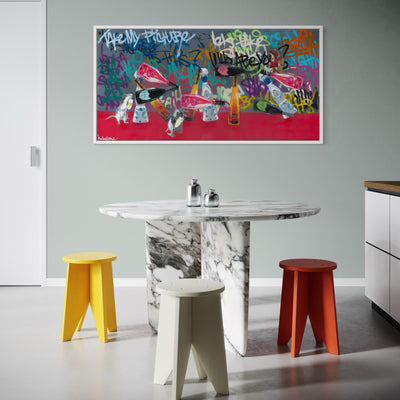 Bottle Rats - Limited Edition Street Art Print by Spencer Couture