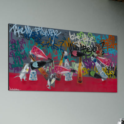 Bottle Rats - Limited Edition Street Art Print by Spencer Couture