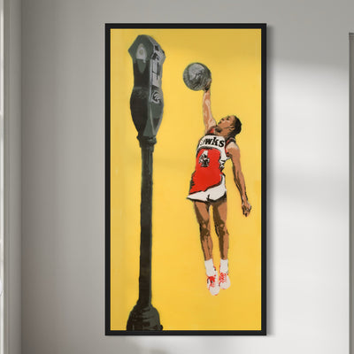 Dunkin' Dimes - Limited Edition Street Art Print by Spencer Couture