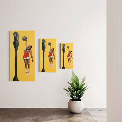 Dunkin' Dimes - Limited Edition Street Art Print by Spencer Couture