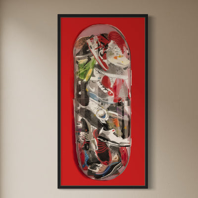 Sneaker Addict Vice Pill - Limited Edition Street Art Print by Spencer Couture