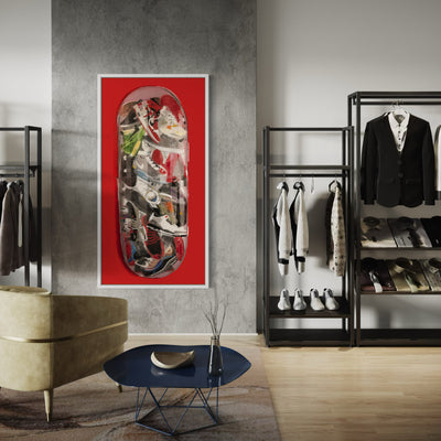Sneaker Addict Vice Pill - Limited Edition Street Art Print by Spencer Couture