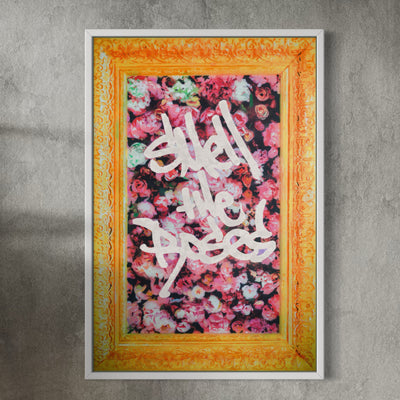 Smell the Roses - Limited Edition Street Art Print by Spencer Couture